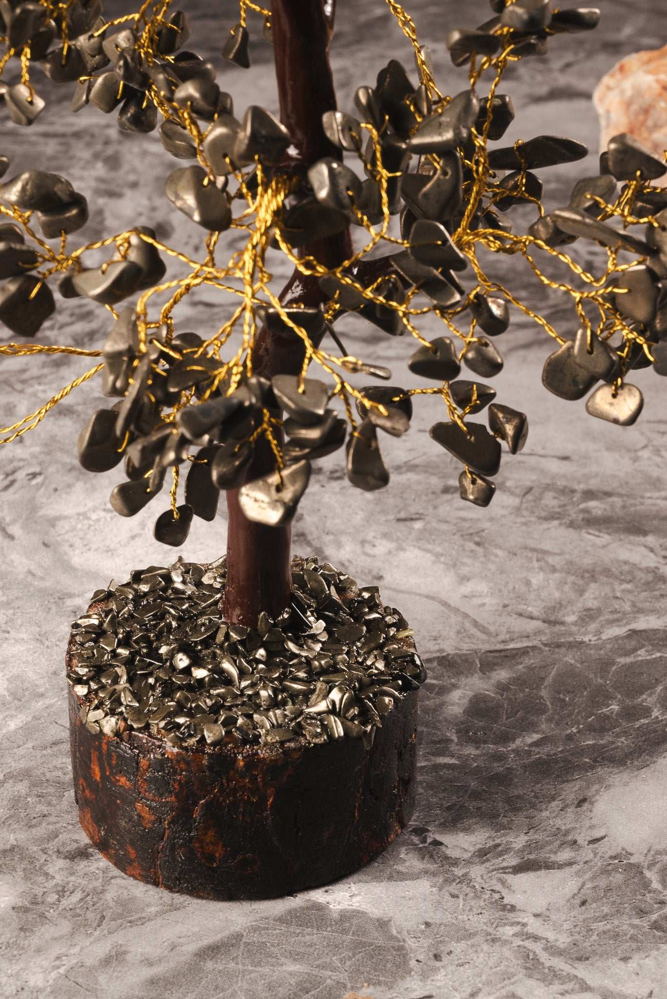 Pyrite Crystal Tree for Wealth, Manifestation & Vastu Abundance