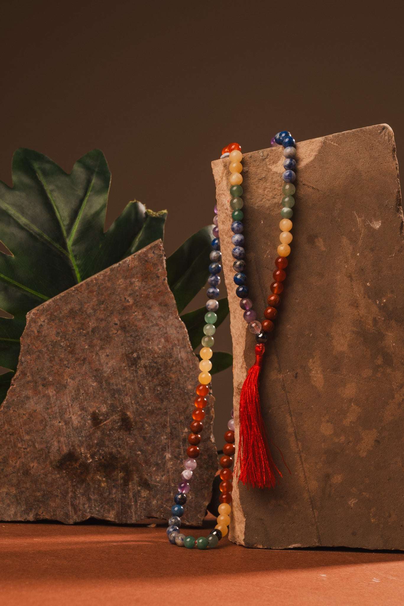 Seven chakra jaap mala for energy healing, meditation, and balance