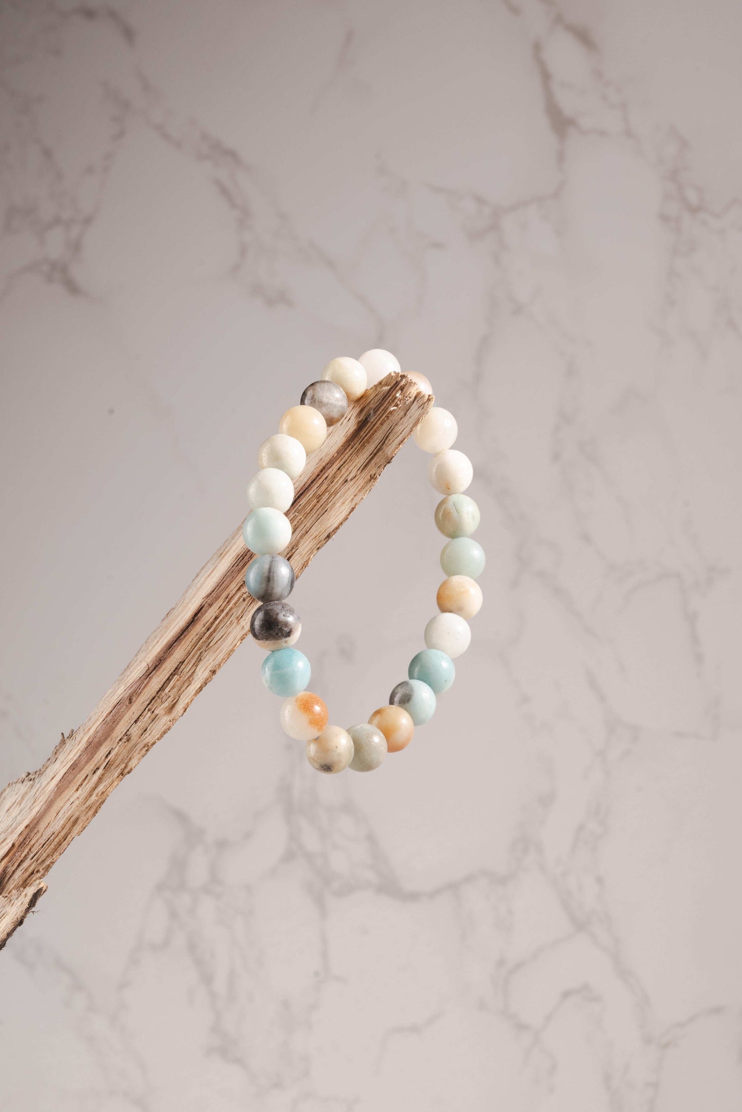 Amazonite bracelet for emotional balance and peaceful communication