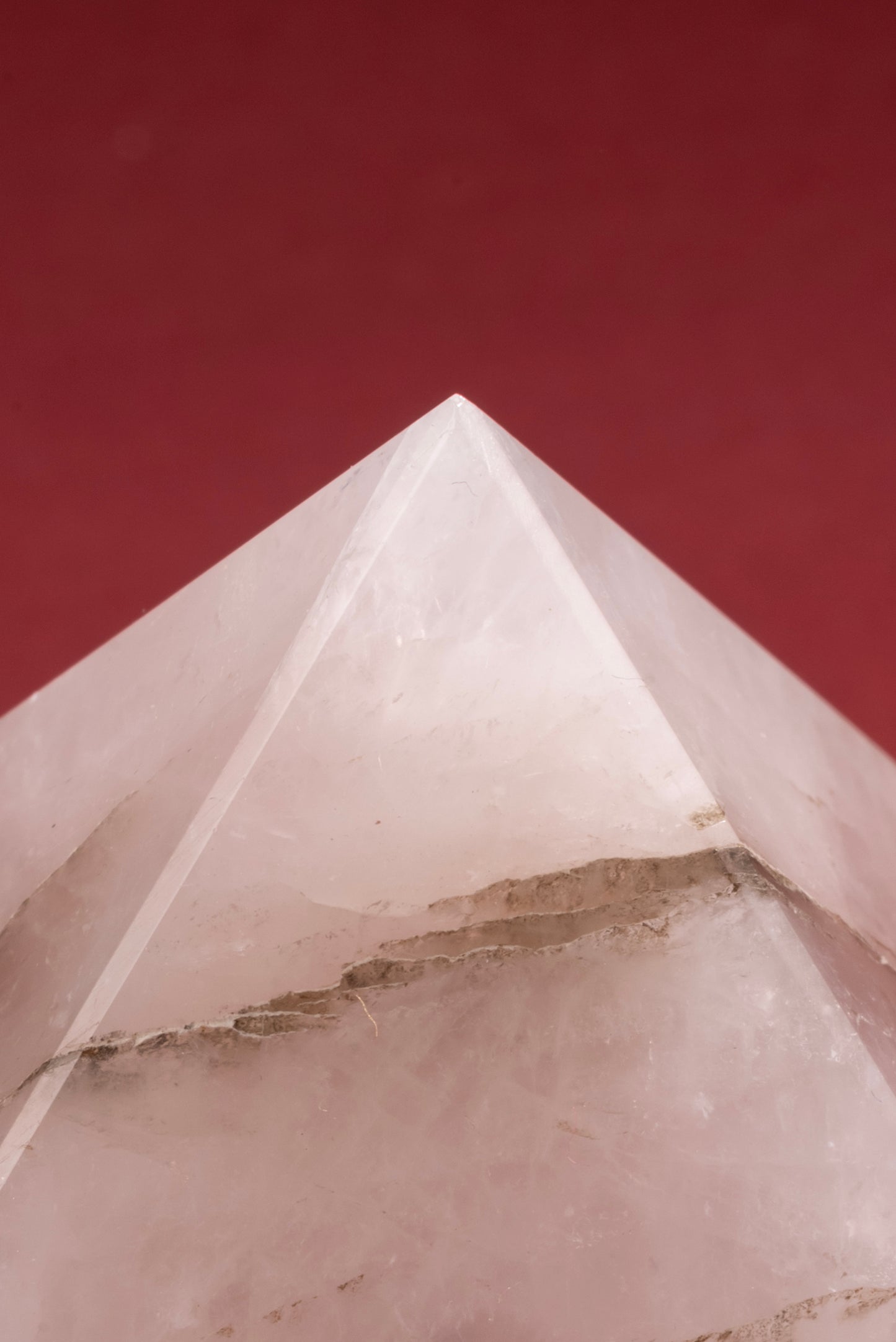 Rose Quartz Pyramid