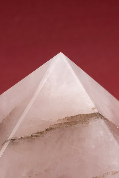 Rose Quartz Pyramid