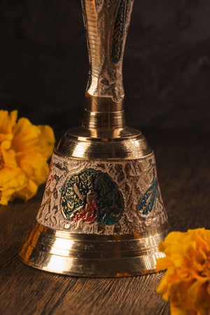 Brass Bell for Temple, Pooja & Energy Cleansing