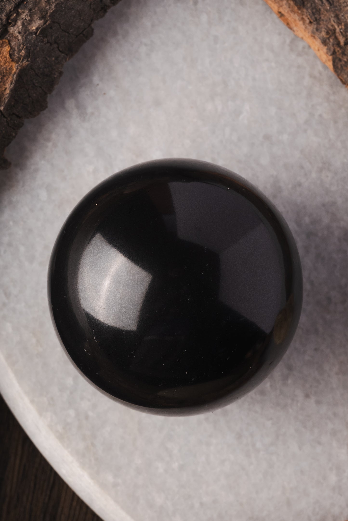 Black Tourmaline Sphere