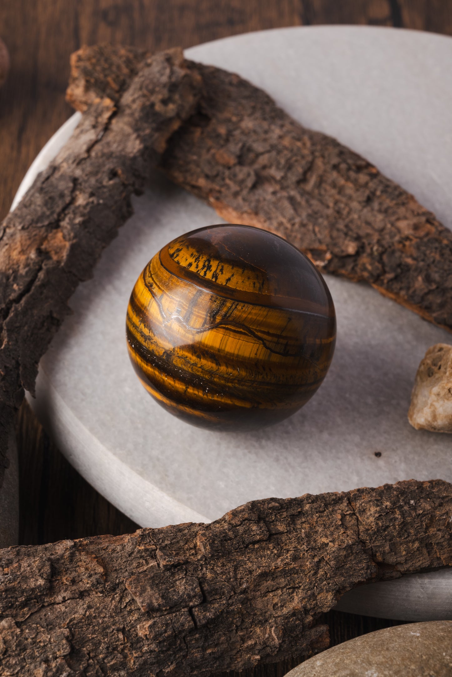 Tiger's Eye Sphere