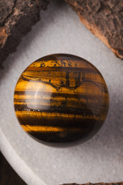 Tiger's Eye Sphere