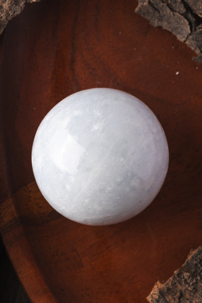 Blue Calcite Sphere