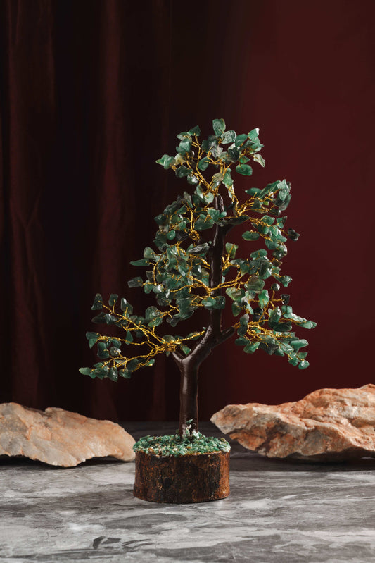 Jade crystal tree for wealth, growth, and emotional harmony