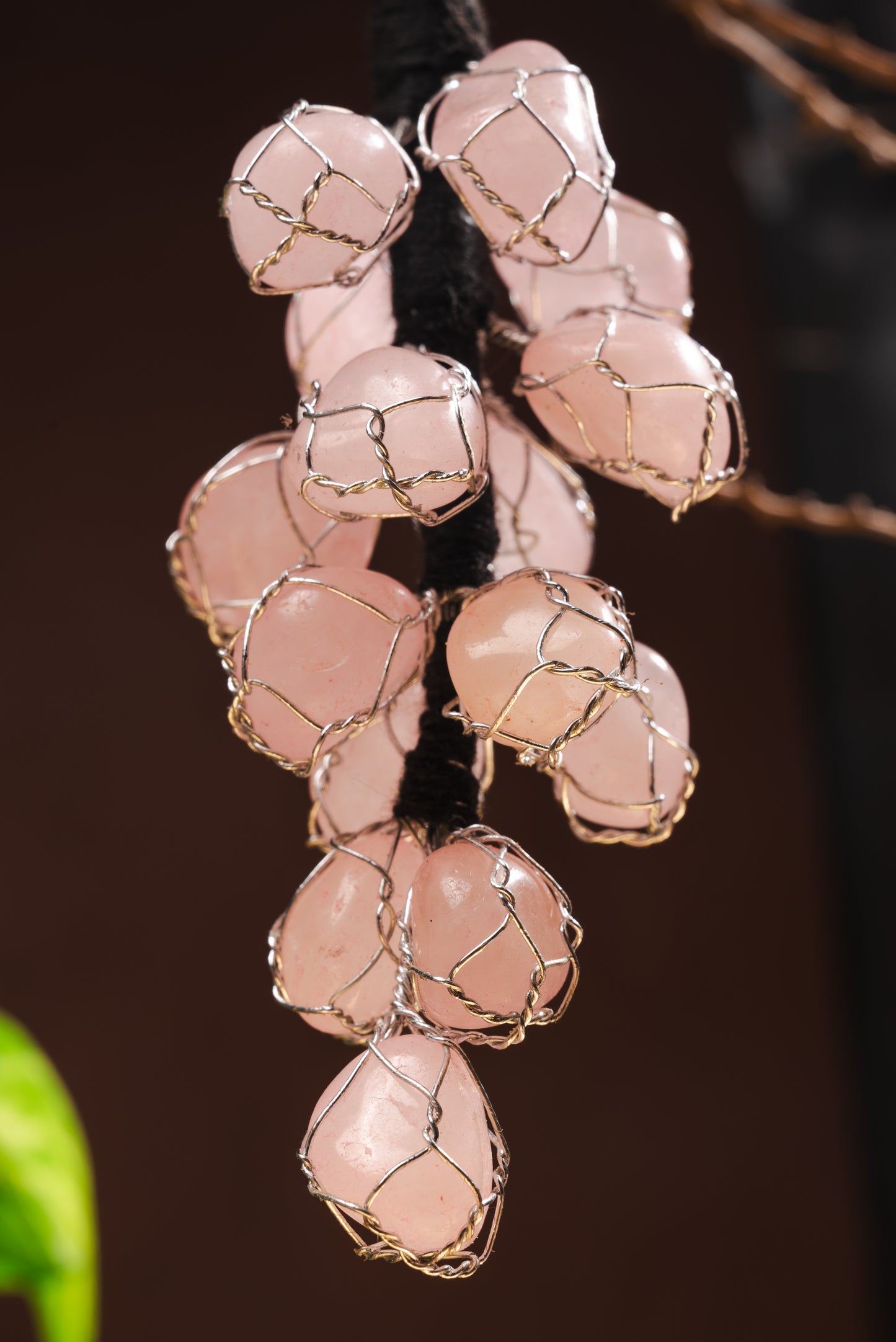 Rose Quartz Hanging