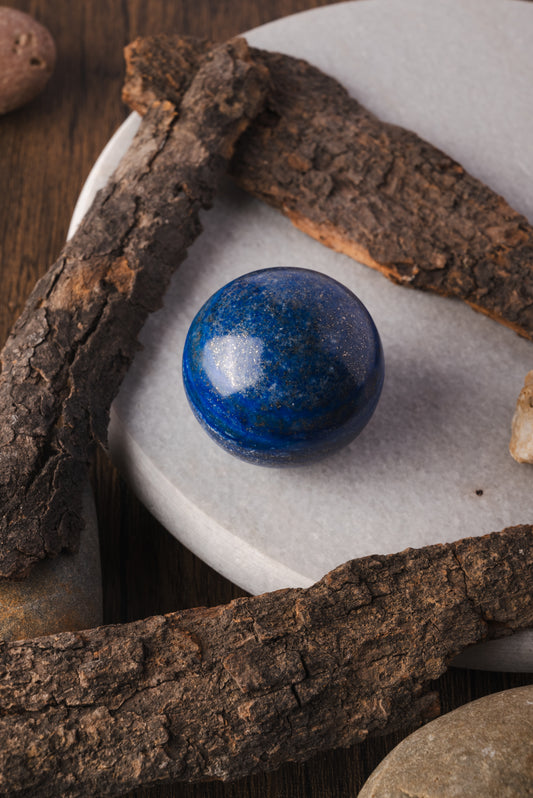 Lapis lazuli Sphere