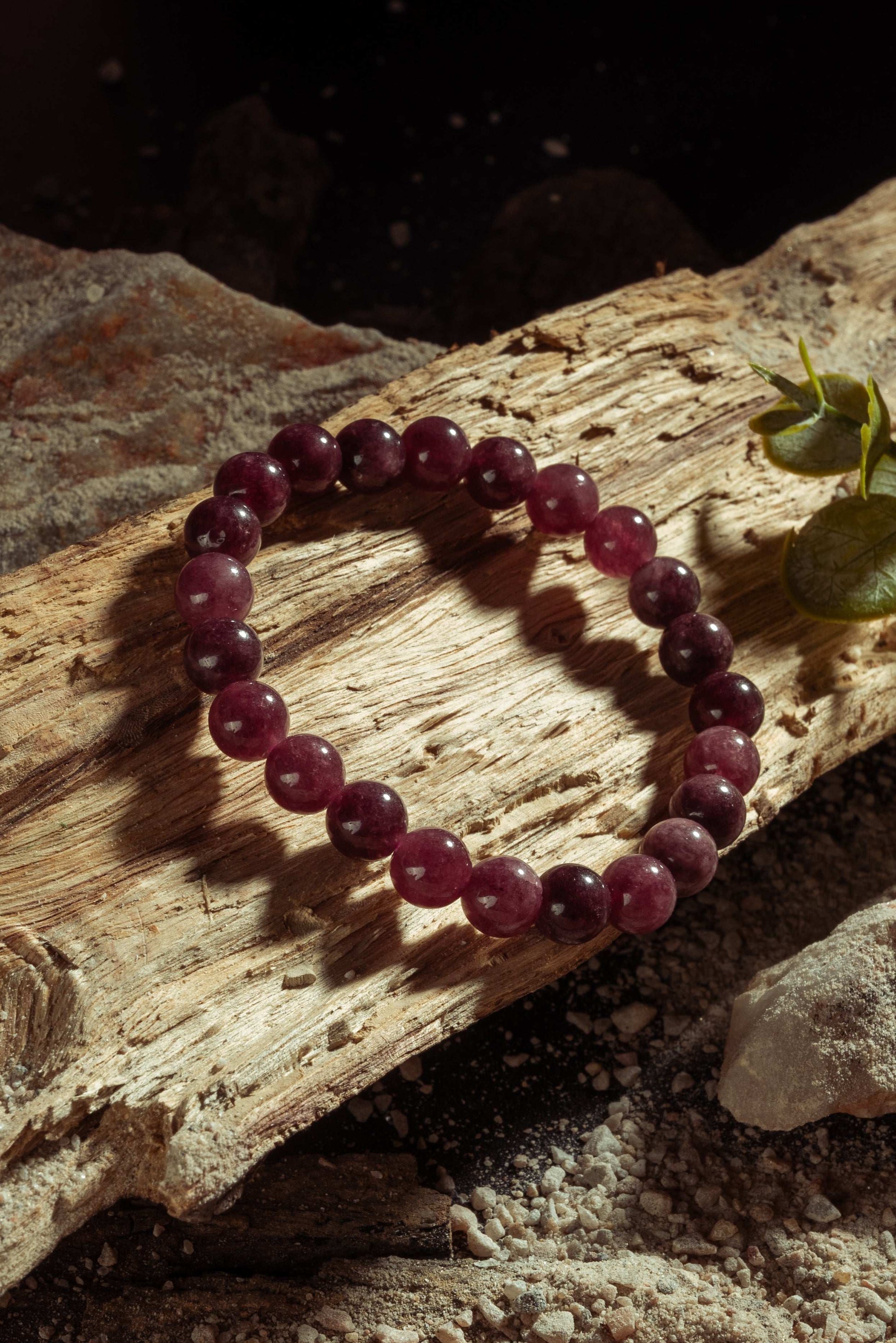 Pink tourmaline bracelet for emotional healing and heart chakra balance