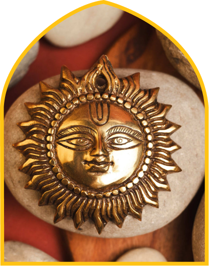 Brass Sun Wall Hanging for Positivity
