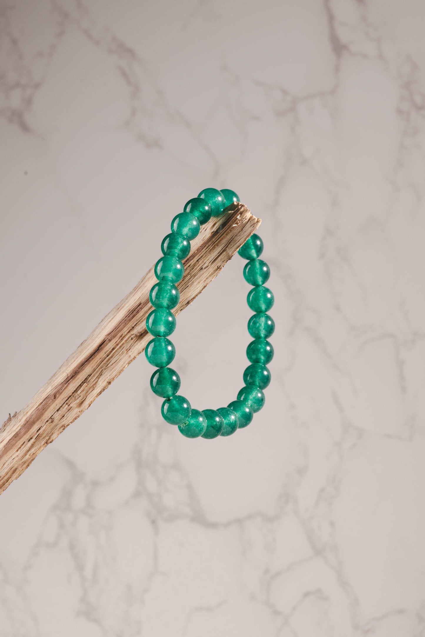 Green jade bracelet for luck, wealth, and positive opportunities