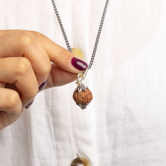 5 Mukhi Rudraksha bead for calm, clarity and Shiva protection